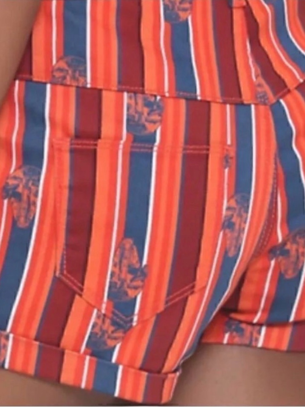 Her Universe Star Wars Solo Striped High-Waisted Shorts Junior 5 - Picture 7 of 7